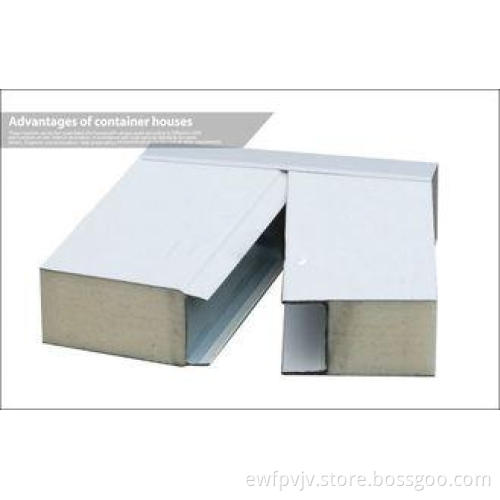 PU polyurethane sandwich panel for living container house ,
